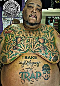 25 Tatuaży Inspirowanych Marihuaną, jamaica.com.pl